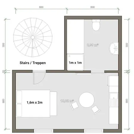 Ii Gemuetliches 1-zimmer-apartment & Eigenes Bad Ii Apartmán Koblenc